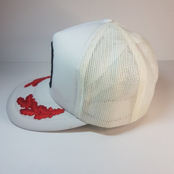 Vintage 80s CASA /ASCA Western Hat Snapback Trucker Hat Classic Cap Aviation - Picture 8 of 16
